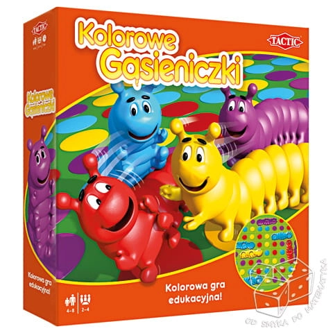 Kolorowe gąsieniczki 